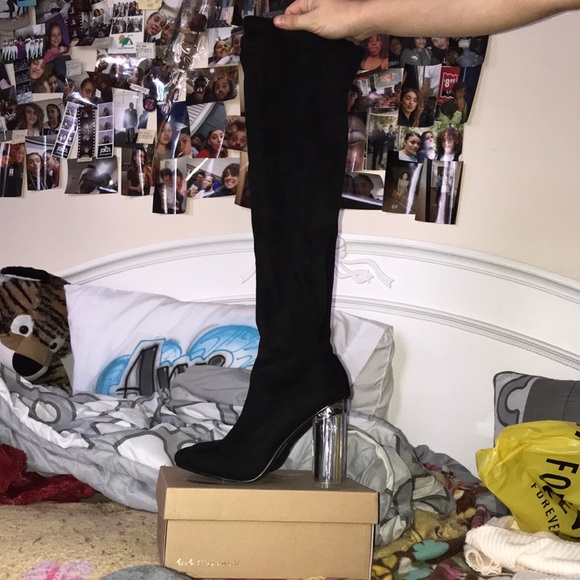 Charlotte Russe Shoes - Knee High Boots
